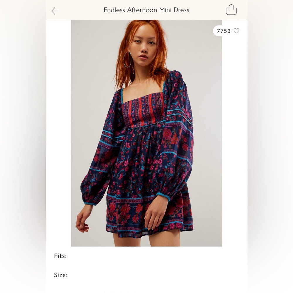 Free People Mini Dress